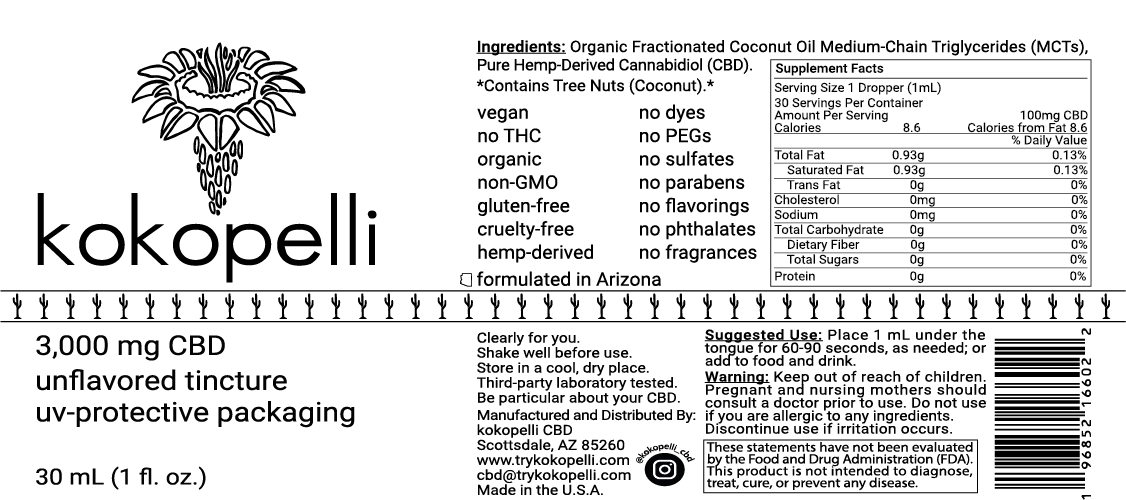 CBD Tincture 3,000 mg